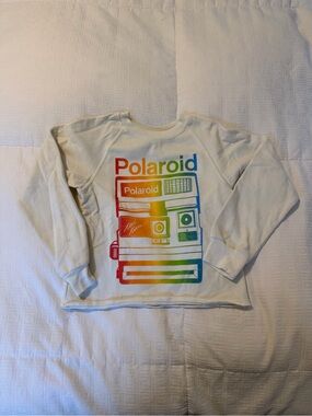 Polaroid Rainbow Crew Neck Sweatshirt